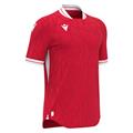 CERBERUS ECO shirt RED/WHT XXL Teknisk kamp og treningsdrakt - Unisex