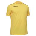 Rigel shirt shortsleeve YEL XL Teknisk trenings t-skjorte - Unisex
