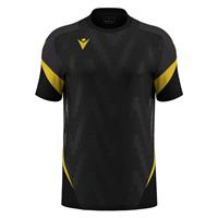 Totem Shirt BLK/YEL XXS Lett og pustende spillertrøye